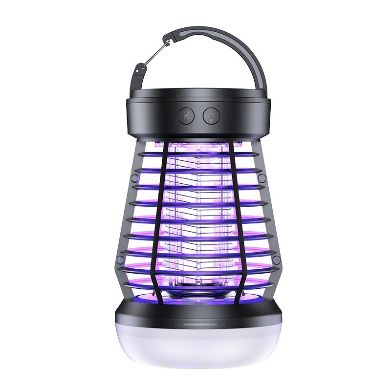 2in1 Mosquito Killer Lamp, Electric Fly Catcher, USB Rechargeable, Electric Fly Trap With Night Light S0S Emergency Light.